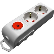 Mutlusan Ri-Tech 2 Li Anahtar Topraklı Grup Priz 2 Metre