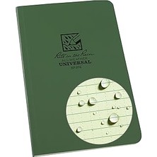 Uravas Store Rite In The Rain Allwetter Cover Notebook, 4 5/20,3 cm x 7 1/10,2 Cm, Evrensel Desen (No. 374)