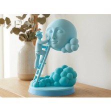 Teknokup Ay Bekçisi Heykeli Figürü (15CM)
