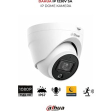 Dahua IPC-HDW1230V-SA-0280B 2mp Starlight Dome Kamera IP67 Dahili Sesli
