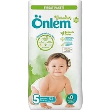 Uravas Store Önlem Botanika Bebek Bezi Fırsat Paketi Junior 52 Adet
