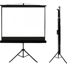 240x200cm tripod projeksiyon perdesi tx-24