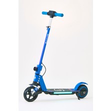 SIMATE Elektrikli Çocuk Scooter 130W | 3 Kademe Hız | Ayarlanabilir Gidon | Uzun Menzil |koruma Seti Hediye