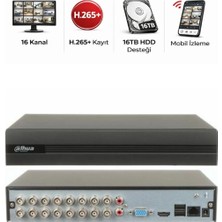 Dahua XVR1B16 16 Kanal Hd Dvr Güvenlik Kamera Kayıt Cihazı