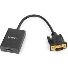  vga to hdmı dönüştürücü siyah