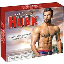 Uravas Store Günlük Hunk 2025 Kutulu Günlük Masa Takvimi