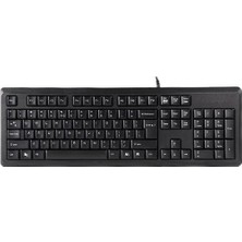 A4Tech Q TR Usb Standart Kablolu Klavye Siyah KR-92