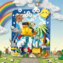 NW NessiWorld P881503 Teddy Ayı Resim 417 Parça Block Oyuncak