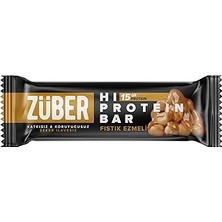 Uravas Store Züber Ilavesiz Fıstık Ezmeli 45 gr 12LI Yüksek Bar