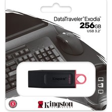  dtx-256gb 256gb usb3.2 gen 1 datatraveler exodia (black + pink)flash bellek