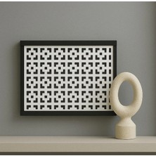 Dekoratif Kutu Sigorta ve Modem-Wifi Saklama Kutusu 30X40 cm Derinlik 11 cm