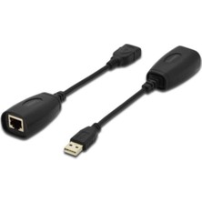 Digitus Usb 1.1 Mesafe Uzatma Cihazı, Cat 6-6A-7 Awg23 S-Ftp Ya Da F-Ftp 45 Metre Da-70139-2