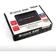 Dark Alüminyum Sata Disk Kutusu E20 2.5" Usb 2.0 Sata Siyah Dk-Ac-Dse20