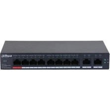 Dahua Cs4010-8Et-110 8Fe Poe Port (110W) 2Ge Uplink Cloud Managed Desktop Switch