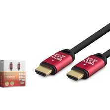  hadron hdx2041 hdmı kablo pvc 4k od8.0 30 metre siyah