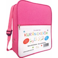 Misal Çocuk Çocuklar Için Kur’an-I Kerim 1-30. Cüzler Pembe Çantalı - Murat Bozdoğan Melek Bozdoğan