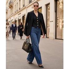 ME & ME Bol Paça Denim Pantolon