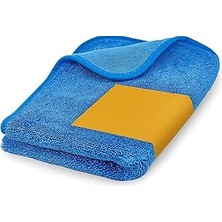 Uravas Store 50X70 cm Mikrofiber Oto Araba Yıkama Kurulama Havlusu, Orta Boy Çift Katlı Araç Kurutma Torpido