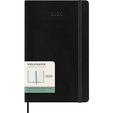 Uravas Store Moleskine Haftalık Planlayıcı, 12 Ay 2025 Için Notlar Için Yer Sunan Haftalık Planlayıcı, Yumuşak K
