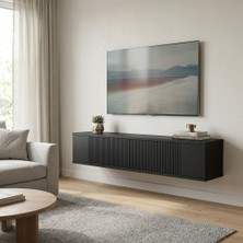 Ceneyra TDA1204A - Corsa Duvara Montaj Tv Stand, Tv Rafı 120CM Antrasit