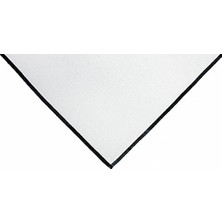 Yvz Store Siyah Biyeli Runner 45X150 Cm, Beyaz