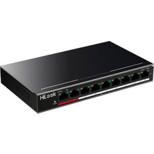  ns-0109p-60(b) 8 port 10-100 poe switch hub