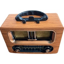 Everton Rt-657 Bluetooth Fm-Usb-Tf-Aux Şarjlı Nostaljik Radyo