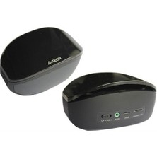 A4Tech Bluetooth Şarj Edilebilir Stero Hoparlör 2x3W Siyah BTS-05