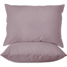 First Choice %100 Pamuk Saten 200 Tc (80 Tel) 2’li Yastık Kılıfı Seti - 50X70 cm