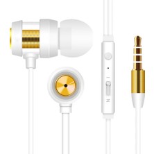  beyaz gold mikrofonlu kulaklık sn-j01
