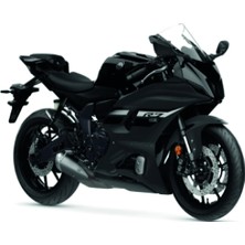 Kaplama Merkezi Yamaha Yzf-R7 Yan Sağ Sol Grenaj Sticker Seti Orijinal Tasarım Etiket Modeli Siyah Renk