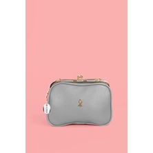 Westbag Kadın Çapraz Askılı Deri Çanta 4 Bölmeli Çok Gözlü Burslu Fermuarlı Günlük Omuz Çantası