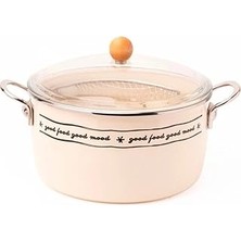 Uravas Store Mood Emaye Kızartma Tenceresi/fritöz (Özel Kapaklı)