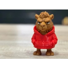 Teknokup Kapüşonlu Modern Deve Figürü (10CM)