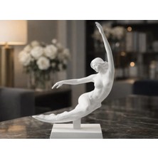 Teknokup Ay Kızı Figürü- Soyut Modern Kadın Sanatı (15CM)