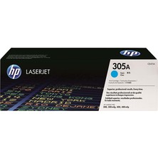 Belirtilmemiş 305A Cyan Mavi 2.600 Sayfa Toner Ce411A