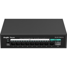 Ruijie Reyee Ruijie-Reyeerg-Es110Gs-P-L 8 Port Poe+ 10-100-1000 Mbps 1 Port 10-100-1000 Mbps Uplink + 1 Port Sfp