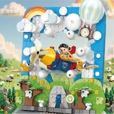 NW NessiWorld P881504 Kaptan Teddy 425 Parça Block Oyuncak