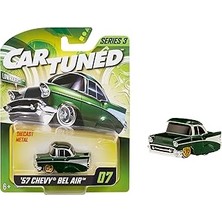 Uravas Store Mga Entertaintment Cartuned S3 1957 Chevy Bel Air - Yeşil Lowrider Araba
