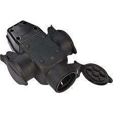 Uravas Store Brennenstuhl Schuko-Gummik Serisi IP44 Dış Mekan Kullanımına 3 Soketli Golyat Priz (