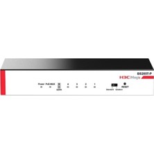H3C Magic Bs205T-P 4 Port Poe+ 1 Port Uplink 10-100-1000 Mbps Metal Kasa Swich Hub