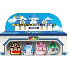 Uravas Store Poli MRT-760 Robocar Poli Kasabanın Kurtarma Araçları 4lü Set