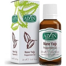 Uravas Store Alvin Nane Yağı Peppermint Oil, Doğal, 20 ml