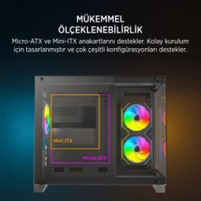  james donkey stark s700 650w siyah gaming boş bilgisayar kasası