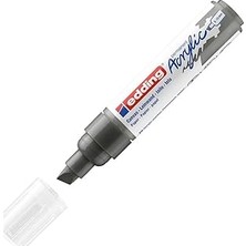 Uravas Store Edding 5000 Akrilik Markör Geniş - Gri - 1 Su Geçirmez Akrilik Boya Kalemi - Keski Ucu 5-10 mm - Tu