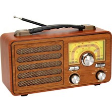 Everton Rt-755 Bluetooth Fm-Usb-Tf-Aux Şarjlı Nostaljik Radyo