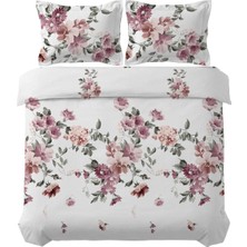First Choice Serra %100 Pamuk Saten 200 Tc (80 Tel) Çift Kişilik Nevresim Seti