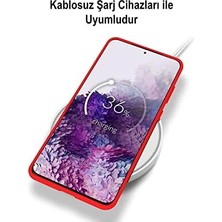 Galaxy A31 ile Uyumlu Kapak Içi Kadife Kamera Korumalı Lansman Silikon Kılıf - Yeşil