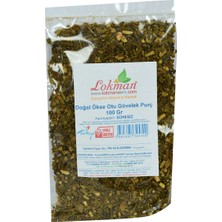 LokmanAVM Doğal Ökse Otu Gövelek Purç 100 gr Paket Katkısız, Taze ve Organik İçerik