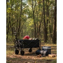 Uravas Store Çok Amaçlı Katlanabilir Kamp Arabası Bahçe Alışveriş Taşıma Vagonu